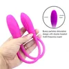 Nxy Sex Vibrators Double Dildo Anal Vibrator Toys for Women Clitoris Stimulator Butt Plug Vibrating Eggs Adult Masturbator o 1224
