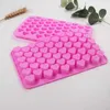 Chokladformar Gummy Forms Silicone Candy Mold Ice Cube Fack Nonstick Food Grade Nd Silikonformar 18.2 * 10.8 * 1cm DA217