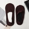 1 par de calcetines de verano para hombre, de silicona de 360 grados, antideslizantes, invisibles, para hombre, de talla grande, Meias 2021