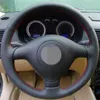 Artificial Leather Black Steering Wheel Cover for VW Golf 4 Passat B5 1996-2003 Seat Leon 1999-2004 Polo 1999-2002