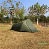 Ultralight 2 Person Outdoor Camping Tent Tunnel Type Rainstorm Prevention
