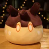 Genshin Impact Original Plush Toys God Element Slime Game Anime Cute filling Soft Dolls Pillow Christmas Gift