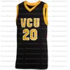 Benutzerdefinierte VCU College-Basketball-Trikots 2 Marcus Evans 14 Santos-Silva 4 Corey Douglas 23 Issac Vann