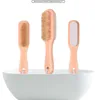 NEW2 in 1 Cleaning Brushes Natural Body or Foot Exfoliating brush Double Side with Nature Pumice Stone Soft Bristle EWB7138