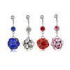 D0070 Browning Deer Belly Navel Button Ring Mix Colors0124118011