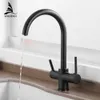 Кухонные краны Waterfilter Taps Кухня Смесители Смеситель Питьевая Вода Фильтр Смеситель Кухонный Раковина Тпосал Вода Трус WF-0180 210724