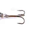 Hengjia wholesaler 60PCS Strips Iron spinner Blade Baits 8.5G 7CM Fish Lead Suit Buzz Fishing lure Swimbaits black hook