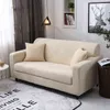 All Inclusive Sofa Covers Fluwelen Couch voor Woonkamer Chaise Longue Solid SnowCover 1/2/3/4 Seater L Shape 211207