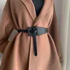 New Vintage Coat Skirt Belt Women's Simple Versatile Knotted Belt Waist Was Thinner Casual Retro Trend Girdle Gift For Friend G220301