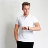 Brand Clothing Men Polo Shirt Men Business Casual Solid Male Classic Polo Shirt Short Sleeve Breathable Collar Polo Shirts 210518