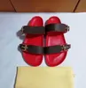 2022 Designer Women Slides Sandal Bom Dia Flat Mule Slipper Patent Canvas Men Beach Rubber Soles Summer Flip Flops