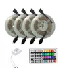 Tira de luces LED RGB de 5m, 12V, SMD3528, 300 tiras de LED + mando a distancia de 44 teclas, luces decorativas para bodas y vacaciones no impermeables