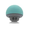 Smart Cute Mushroom Sucking Wireless Bluetooth Speaker Built in MIC Waterproof HIFI Stereo Hands Free Portable Speaker