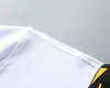 Nowy haft w stylu letnia luksusowa marka polo odzież męska projektant czystej bawełny koszulka polo moda brytyjska jednokolorowa oddychająca klapa z krótkim rękawem boczny M-3xl 886
