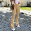 女の子ファッションパンツレディースサーマルバギージャンの女性服XP8948W0J 210712