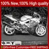 Body OEM voor HONDA VTR1000F SUPERHAWK 97-05 51NO.176 VTR 1000 VTR1000 F 1000F 97 98 99 00 2001 2002 2003 2005 VTR-1000F 1997 1998 1999 2000 01 02 03 05 Kuiken Heet Zilverachtig