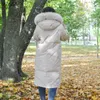 Winter Vrouwen 90% Witte Eendendons Jas Bont Kraag Hooded Lange Jas Casual Losse Dikke Warme Parkas Bovenkleding 210423