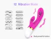 Masaż 12 Speed ​​Ciała Massager Stick Dildo AV Królik Wibratory Dla Kobiet Kobiet łechtaczki Sex Zabawki dla Kobiety Dorosłych G Spot Produkty erotyczne