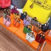 designer kids handbags cute Baby shoulder bags airpods case decorations handbag model child purses gift girls cross body bag keyring Barbie doll A set of 13 colors HBP