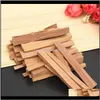 Lampor dofter Décor Home Gardeg 50g Natural Sandalwood Wood Rökelse pinnar vild skördad för rening av renande läkning meditation och