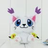 Digimon 플러시 장난감 Patamon Agumon Palmon Piyomon Gomamon Gabumon 펜던트 키 체인 인형