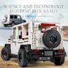 MOULE KING MOC High-Tech Le SUV G500 Wagon Véhicule tout-terrain Modèle de camion Blocs de construction brique enfants Jouets éducatifs Cadeaux X0902