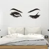 stili misti Sexy Eye Wall Sticker Ragazza Camera da letto decorazione del soggiorno per decalcomanie di arte murale