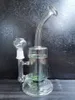 Dicker Glasbecher, Bong, Rauchglaspfeifen, 8,5 Zoll hoch, Recycler, Dab Rigs, Wasserbongs, 14,4 mm Gelenk, Zeusart-Shop-Verkauf