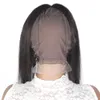 Ishow 13x4 Lace Frontal Front 4x4 Closure T Middle Part 13x1 Straight Wig Cap with Human Hair for Wigs Women Natural Color 8-26inch Pre Plucked With Hairline