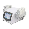 Portátil Home Lipolaser Professional Slimming Machine 5MW 635NM-650NM 10 GrandePads 4 SmallPad Laser Laser Beauty Device