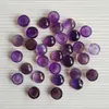 6mm Pietra naturale Rotonda Cabochon Perline sfuse opale Quarzo rosa pietre turchesi patch faccia per guarigione Reiki Collana di cristalli anello orecchini creazione di gioielli