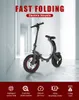 Adulto com assento ebike ebike elétrico bicicleta verde 36v traveltwo wheeler esporte rápido mini debrugem à prova d 'água auto móvel cidade cidade