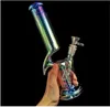 Kopfige Dab Rigs Shisa Bubbler Glas Wasser Bongs Raucherrohr -Accessoire Percolator mit 18 mm Schüssel 31 cm hoch