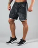 Pantalones cortos para hombres Estilo Tendencia de verano Transpirable Deportes Impresión Baloncesto al aire libre Correr Entrenamiento Fitness