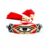 Go2boho Mulheres Turco Mal Eye Pulseira Miyuki Jóias Vermelho Frisado Loom Star Pulseira Mujer Handmade Tassel Joyeria