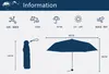 Ny Begonia Mönster Vindtät Fällande Regn Paraply Kvinnor Solskydd Parasoler UV Skyddande Sun Paraply