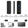 X8 Podświetlenie MX3 Mini Klawiatura 2.4g Bezprzewodowe PC pilota zdalnego sterowania z nauką IR QWERTY 6AXIS Fly Air Mouse Podświetlany Gampad do Android TV Box I8