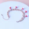 Link Chain Mushroom Armband Bohemian Double Fashion Joker Loose Charm for Women Jewelry Gift Kvinnlig INTE22