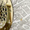 30cm Vintage Wall Clocks Home Acrylic Mirror Decoration Arabic Calligraphy Art Indoor Wall Clock Pendant 210930