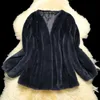 Women's Fur & Faux Real Coat Women Mink Winter For Womens Clothing Natural Abrigos Mujer Invierno 2022 Yljr888 YY721