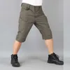 Été extérieur tactique Cargo Shorts hommes militaire Paintball Camo étanche armée Airsoft multi poche coton 210714