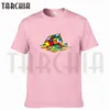 Tarchia 2022 싼 T 셔츠 코튼 탑 티 티 쉘 델 콩 큐브 재미 있은 남자 반소매 소년 캐주얼 옴 메이트 Tshirt T 플러스 패션 G1217