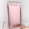 Borse Imballaggio Busta Pacchetto Lamina d'oro rosa Antiurto Bubble Mailer Confezione regalo Bomboniera B2524