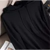 Winter Women Suits Casual Knitted Hooded Sweaters +Two Piece High Waist Wide Leg Pants Clothing Sets 210520
