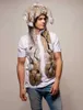 chapeau de cheveux de lapin vente fourrure animal automne et hiver chaud hommes intégré 211207