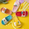 Cartoon Obst Kinder Hausschuhe Kinder Indoor Home Badezimmer Schuhe Anti Skid Weiche Unterseite Baby Cool qq330 210712