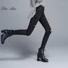 elastische taille skinny jeans voor vrouwen