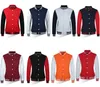 Plus Size Varsity Jacket Hommes Femmes Fashion College Baseball Hoodie Surdimensionné Harajuku Manteau Vêtements