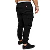 Hommes Sport pantalons pantalons longs survêtement Fitness entraînement survêtement Gym pantalons de survêtement vêtements hommes 2020 nouveau X0615