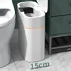 16L Akıllı Çöp Kutusu akıllı sensör çöp kutusu elektrikli otomatik çöp olabilir USB su geçirmez çöp kutusu ev indüksiyonu çöp bin3347690